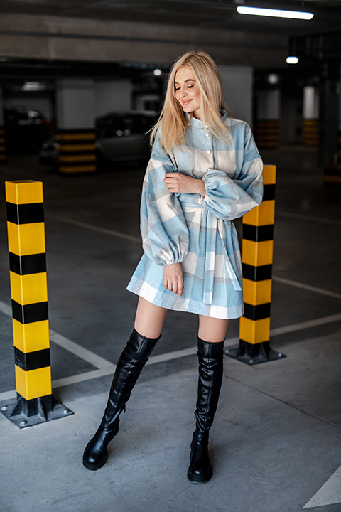 Летнее платье силуэт