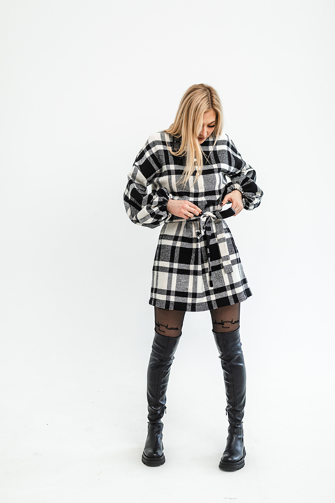 Летнее платье силуэт