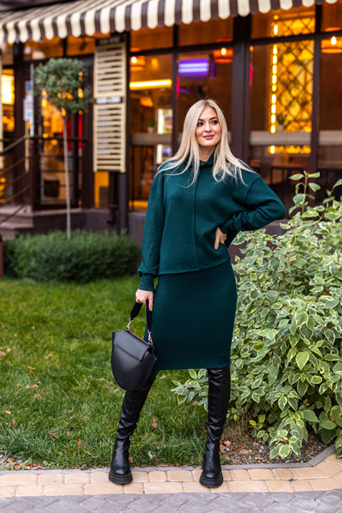 Летнее платье силуэт