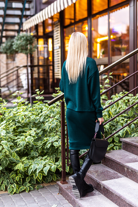 Летнее платье силуэт