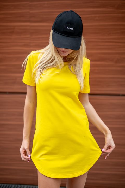 Летнее платье силуэт