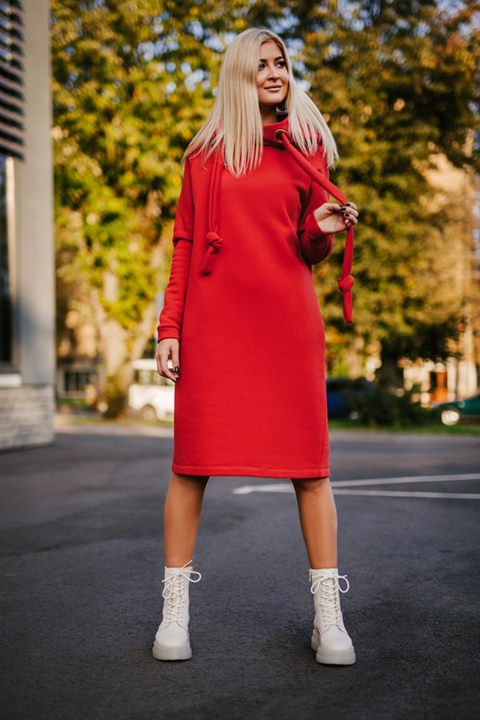 Летнее платье силуэт