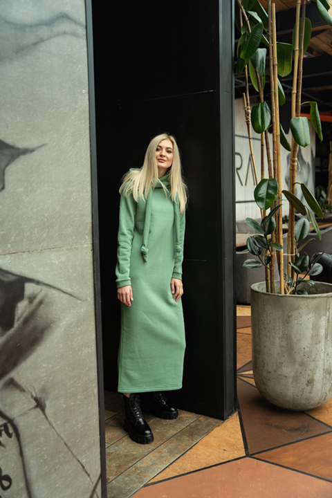 Летнее платье силуэт