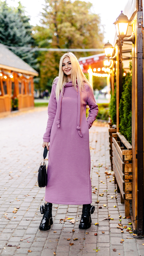 Летнее платье силуэт